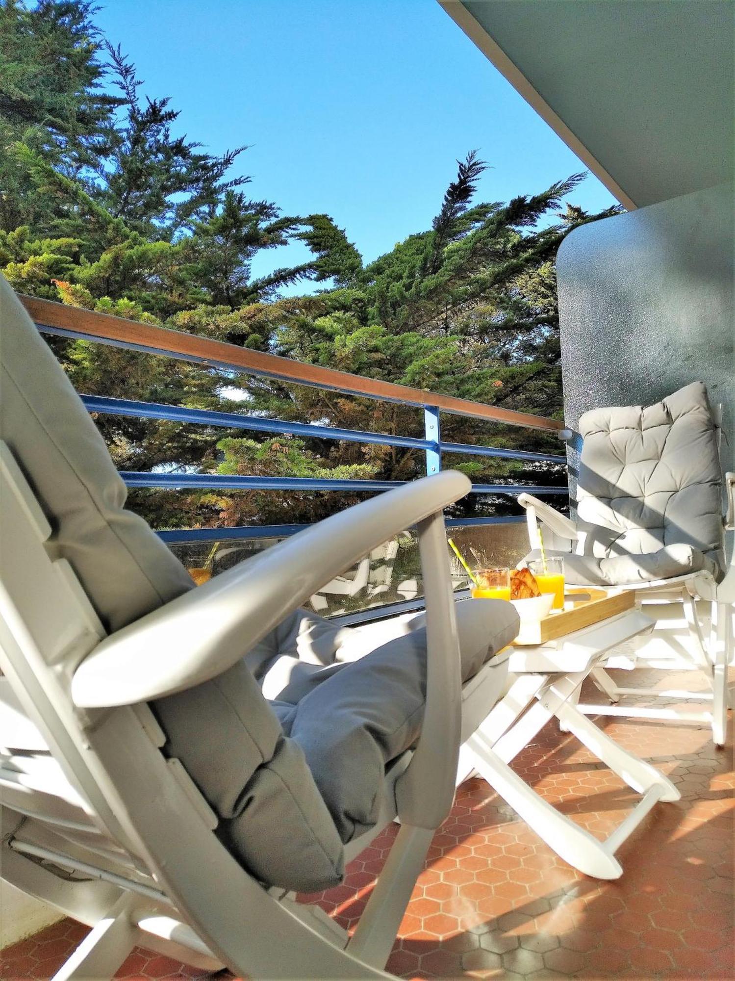 Le Capitole - Studio Plage Benoit Dans Residence Face Mer La Baule Eksteriør bilde