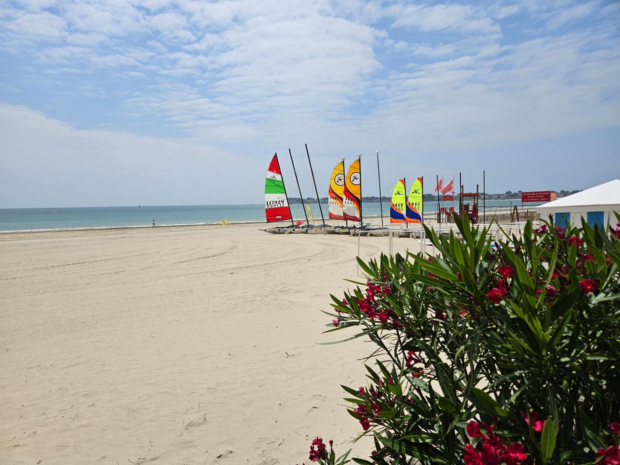 Le Capitole - Studio Plage Benoit Dans Residence Face Mer La Baule Eksteriør bilde